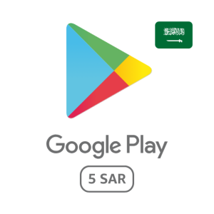 Google Play Gift Card SAR 5 (KSA Store)