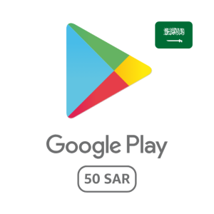 Google Play Gift Card SAR50 (KSA Store)