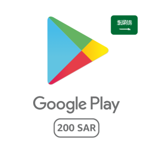 GooglePlay Gift Code SAR200 (KSA Store)