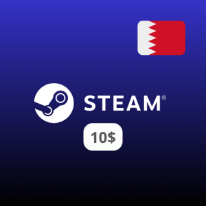 Steam Wallet Card - USD 10 (Bahrain Store)