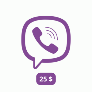 Viber Card $25 (International)