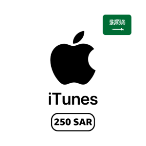 iTunes gift card SAR250- (Saudi Store Only)