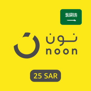 Noon GiftCard SAR 25 (KSA Store)