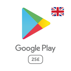 Google Play GBP25 (UK Store Works in UK Only)
